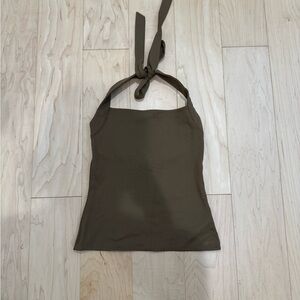 Contour optimum halter top